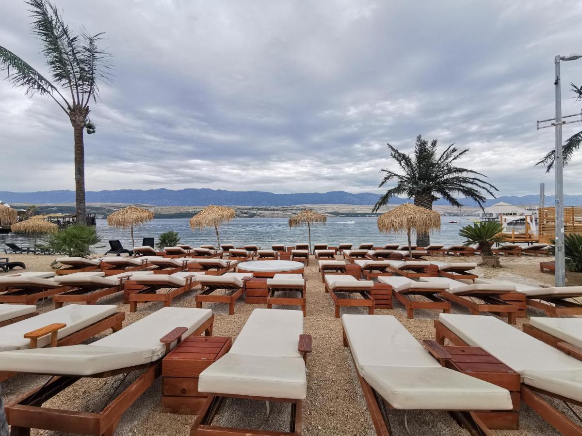 Apartment Tinateo, Gajac Novalja Dış mekan fotoğraf